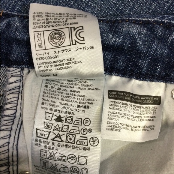 Levi’s Women’s Mid Rise Skinny Medium Wash Color Red Tab Size 12 W 31 L 32 - Picture 11 of 11